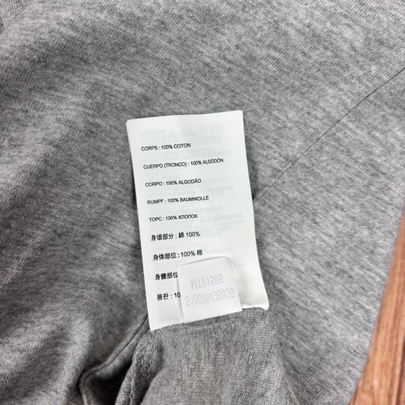 New Balance Gray Short Sleeve Athletic T-Shirt X-Large Lightweight Crewneck - Picture 9 of 9